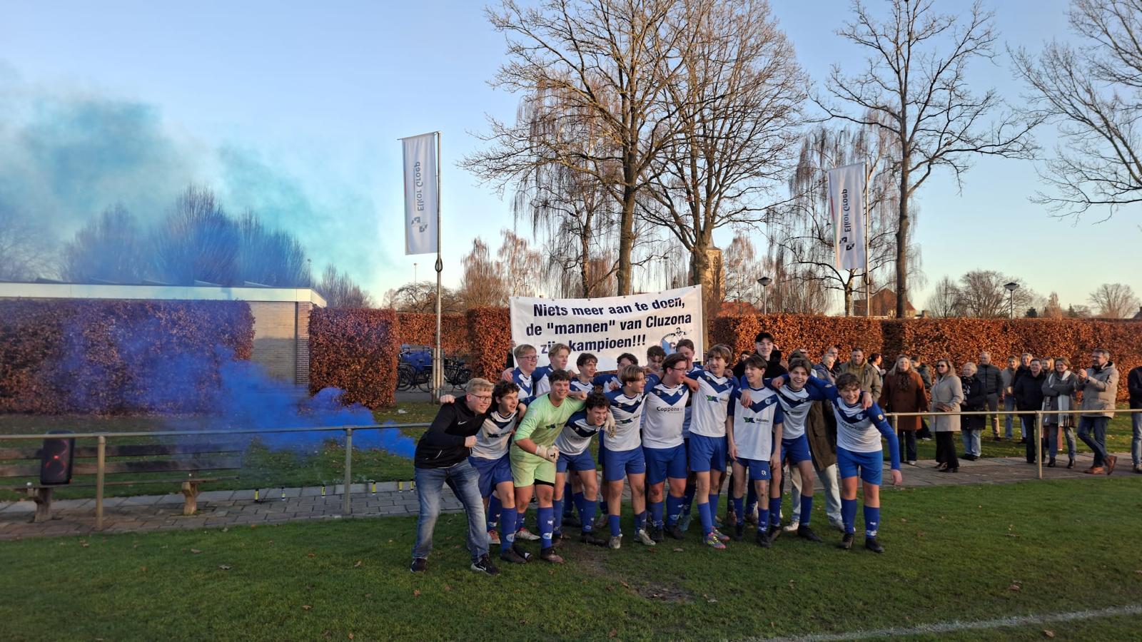 Kampioenen Najaar 2025 - Jeugd schittert!!